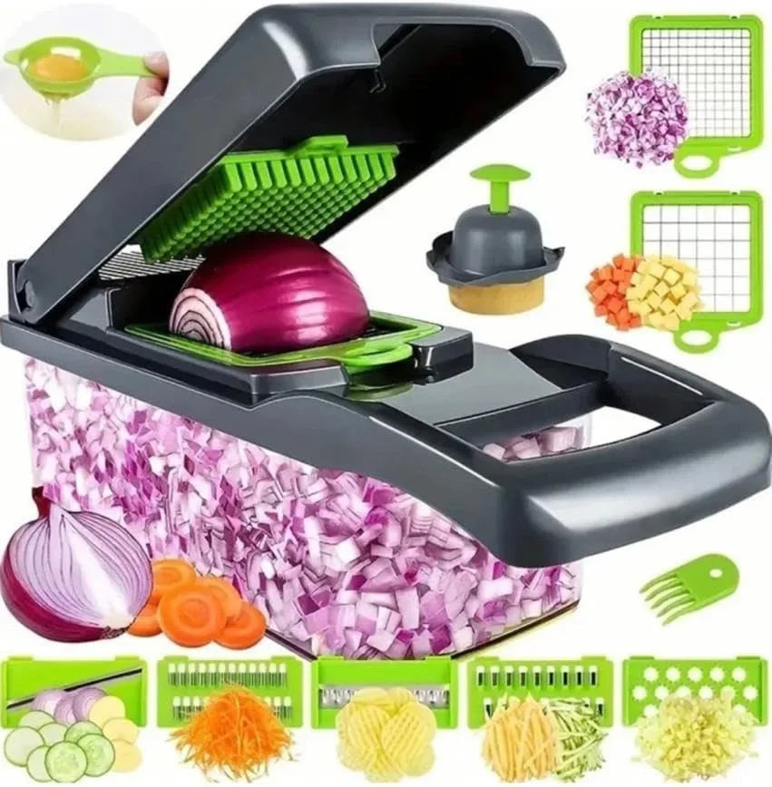smart 9-in-1 vegetable chopper- save time in the kitchen